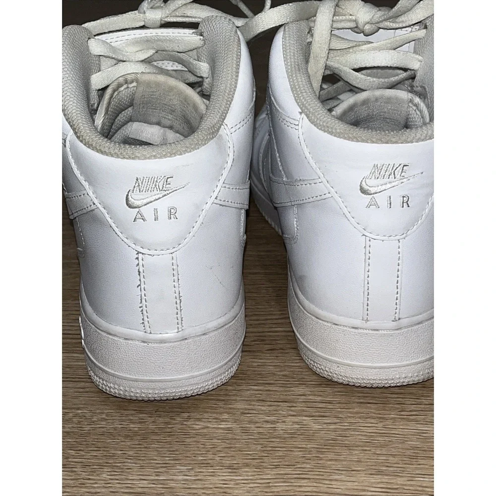 Nike Air Force 1 Mid '07 Men's White Size 11 CW2289-111 Sneaker Shoes High Top